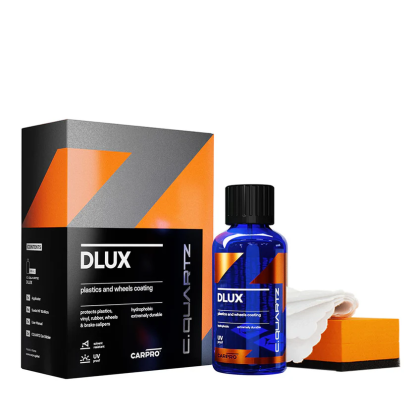 CarPro CQuartz DLUX Plastic & Wheels Protection 30ml KIT Pack