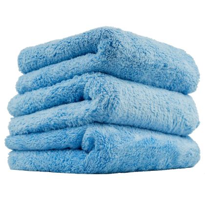 Chemical Guys Happy Ending Edgeless Microfiber Towel /Blue/ 40x40cm 3 pack