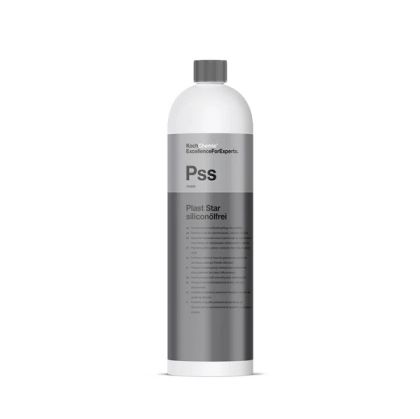 Koch Chemie – Pss – Plast Star Siliconölfrei 1L – премиум препарат за външни пластмаси, гумени елементи и уплътнения