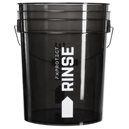 Fx Protect Rinse Bucket Black 20L - Кофа за основно измиване