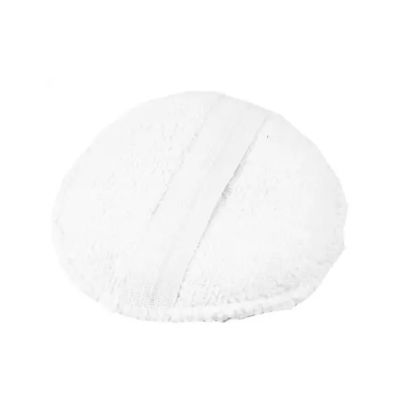 Monster Shine White Round Applicator 12.5cm - апликатор от микрофибър за нанасяне на вакси и дресинги за интериор, екстериор и кожа