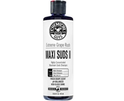 Chemical Guys Maxi Suds II Extreme Grape Rush – Super Suds Car Wash Shampoo 473ml