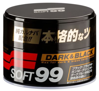 Soft99 Dark & Black Wax 300g - Твърда вакса за автомобил
