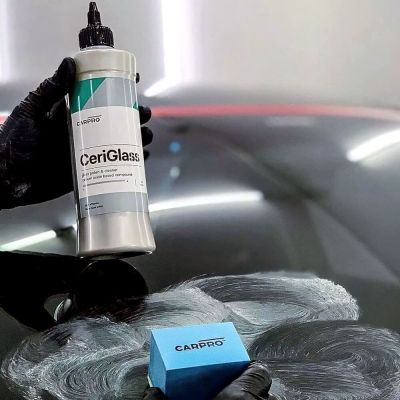 CarPro CeriGlass Polish KIT 150ml - Комплект за полиране на стъкло