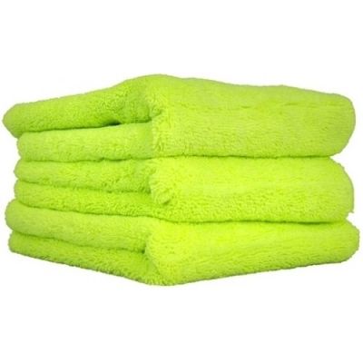 Chemical Guys El Gordo Professional Extra Thick Supra Microfiber Towels /Green/ 42x42cm 3pack