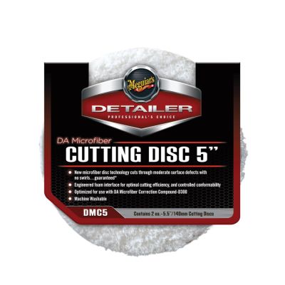 Meguiar's DA Microfiber Cutting Disc 5" 2pcs