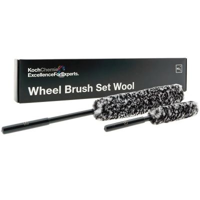 Koch Chemie Wheel Brush Set Wool - деликатни четки от вълна за почистване на джанти 2 броя