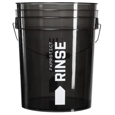 Fx Protect Rinse Bucket Black 20L - Кофа за основно измиване