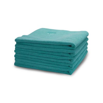 Luminus Cyan Polish Buffing Towel 40x40cm 300gsm - 1 брой кърпа за забърсване на вакси и сийлънти, табла, кожа и винил 