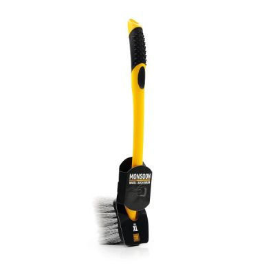 Work Stuff Monsoon Wheel Brush XL - четка с дълга дръжка за почистване на автомобилни гуми